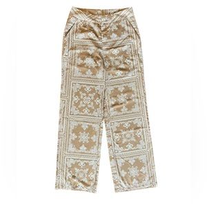 Cider Boho Bandana Paisley Straight Leg Pant